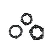 Black Performance Erection Rings - Packaged