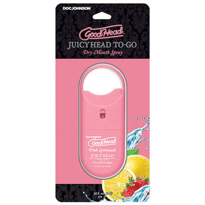 GoodHead Juicy Head Dry Mouth Spray To Go Pink Lemonade 30 fl. oz.
