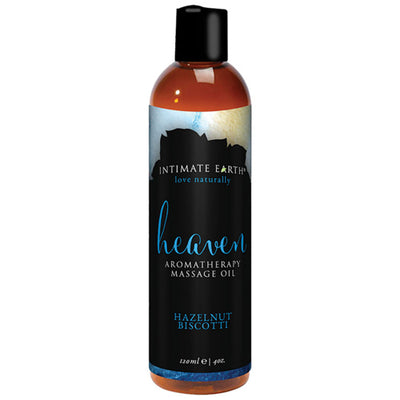 Heaven Hazelnut Biscotti Massage Oil 120ml Green Tea