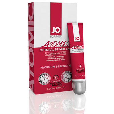 JO Atomic Clitoral Gel - Warm and Spicy 10ml